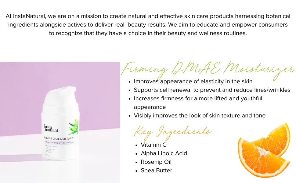 InstaNatural Firming DMAE Moisturizer 1.7 fl oz (50 ml) - Firming DMAE Moisturizer