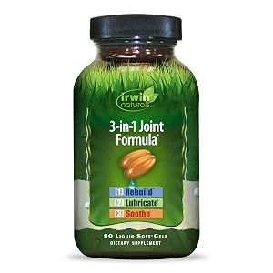 Irwin Naturals 3-in-1 Joint Formula 90 Liquid Soft-Gels - 3 in 1 joint formula blend