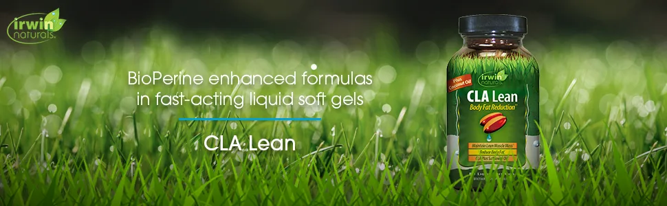 Irwin Naturals C.L.A. Lean Body Fat Reduction 80 Liquid Soft-Gels - cla lean body fat reduction