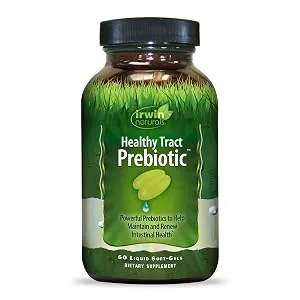 Irwin Naturals Healthy Track Prebiotic 60 Liquid Soft-Gels - healthy tract prebiotic