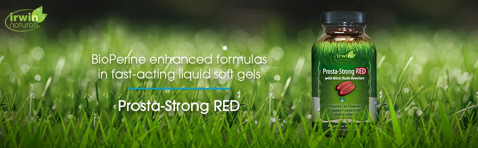 Irwin Naturals Prosta-Strong RED 80 Liquid Soft-Gels - Prosta-strong prostate prosta strong red