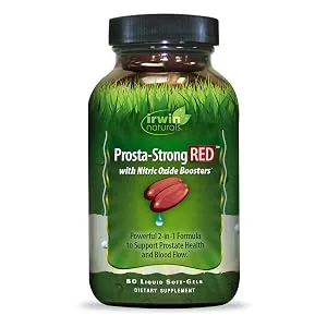 Irwin Naturals Prosta-Strong RED 80 Liquid Soft-Gels - prostate prosta strong prosta-strong health support male men men