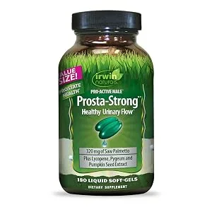 Irwin Naturals Prosta-Strong Healthy Urinary Flow 180 Liquid Soft-Gels - prosta strong prostate men men