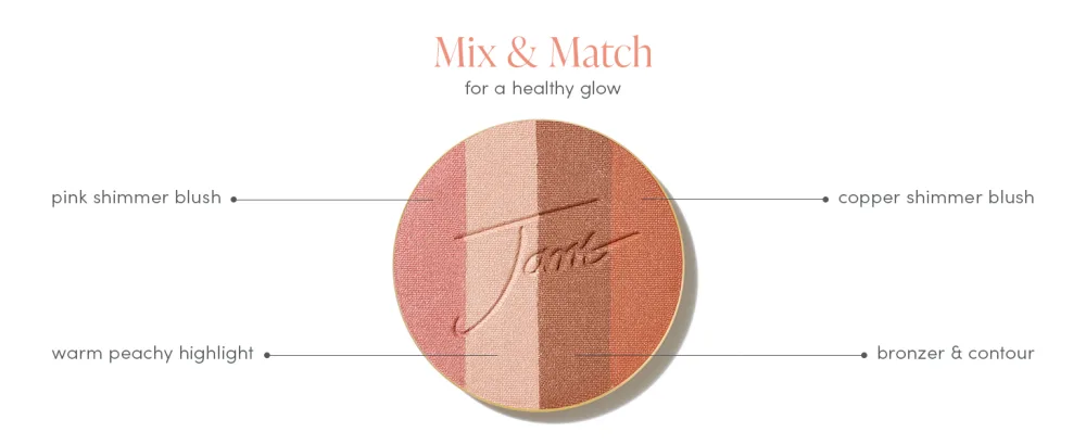 Jane Iredale Bronzer Refill Rose Dawn 0.3 oz (8.5 g) - Bronzer Refill