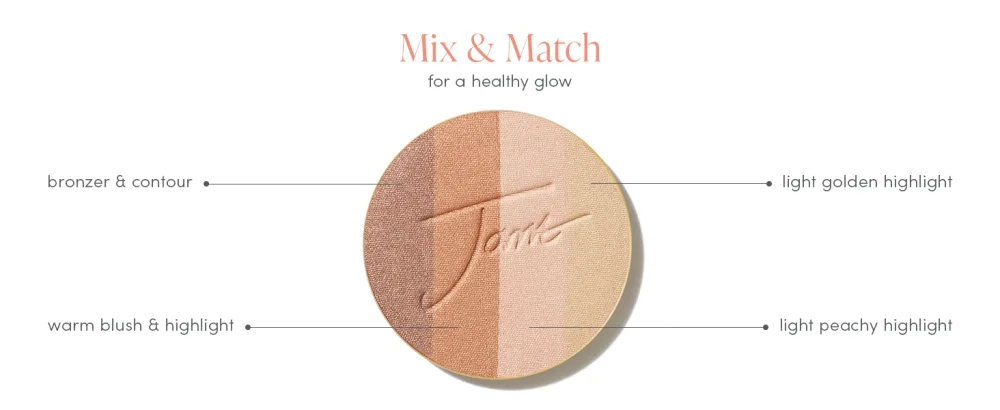 Jane Iredale Bronzer Refill Rose Dawn 0.3 oz (8.5 g) - Bronzer Refill
