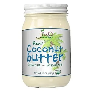 Jiva Organics  Raw Coconut Butter 16 oz (456 g) - product information 2