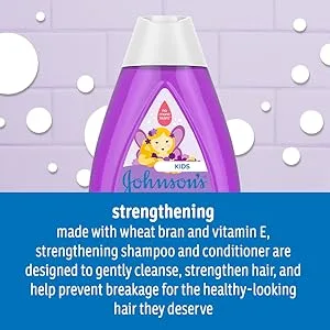 Johnson's Baby Kids Curl Defining Shampoo 13.6 fl oz (400 ml) - Johnson