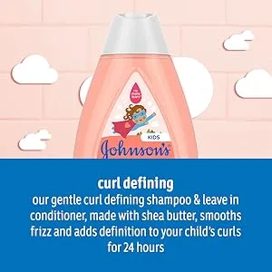 Johnson's Baby Kids Curl Defining Shampoo 13.6 fl oz (400 ml) - Johnson