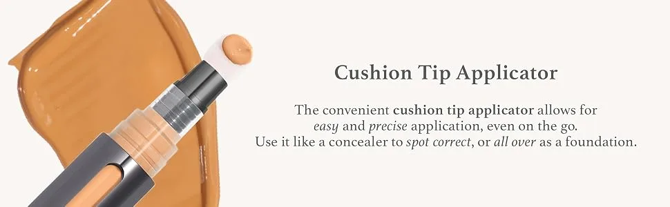 Julep Cushion Complexion 5-in-1 Skin Perfector with Turmeric Ivory 0.16 oz (4.6 g) - Cushion Tip Applicator