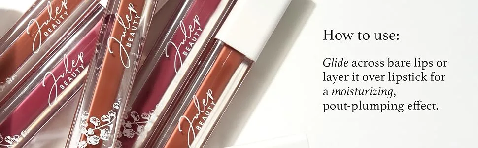 Julep So Plush Ultra-Hydrating Lip Gloss All The Feels 0.15 fl oz (4.4 ml) - how to use