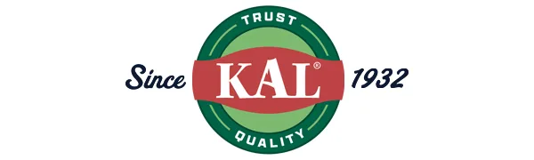 KAL Magnesium Citrate Relaxation Support Orange Vanilla  60 Gummies - KAL Logo