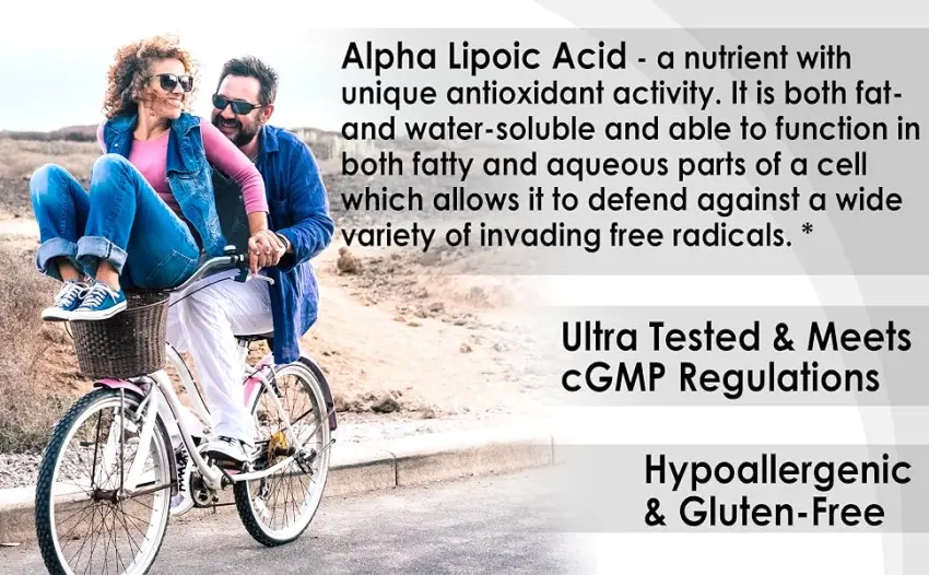 Kirkman Labs Alpha Lipoic Acid 25 mg 90 Capsules - product information 5