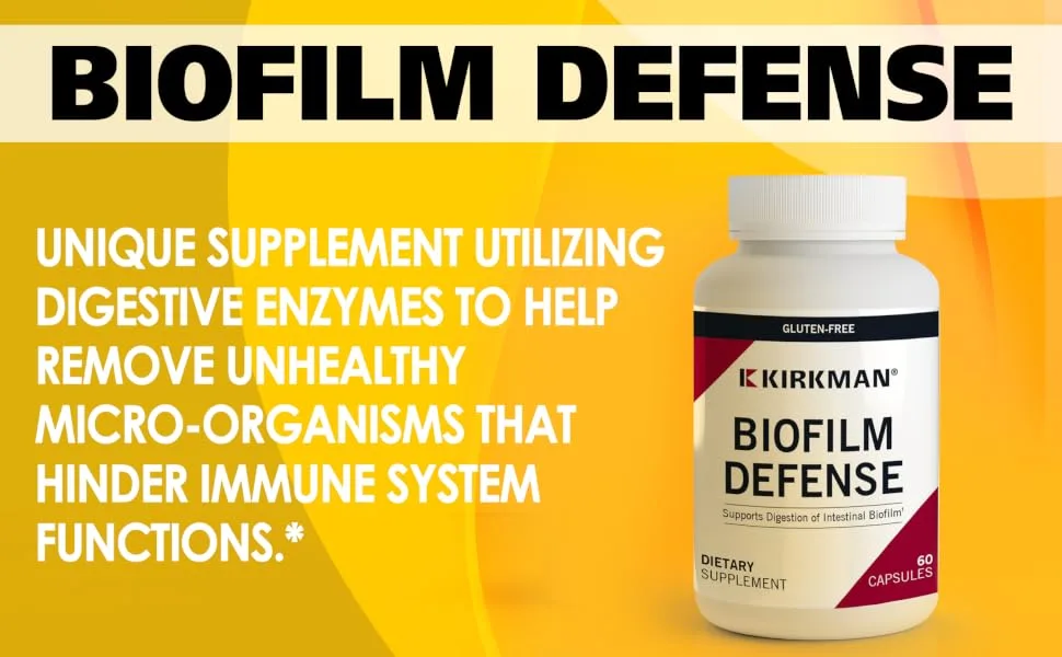Kirkman Labs Biofilm Defense 60 Capsules - product information 4