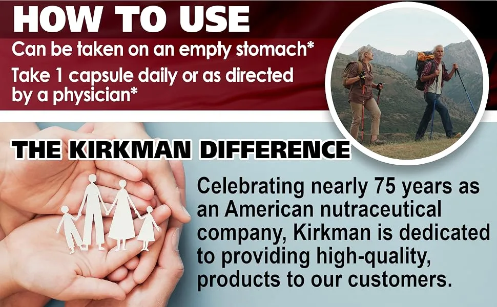 Kirkman Labs Biofilm Defense 60 Capsules - product information 6
