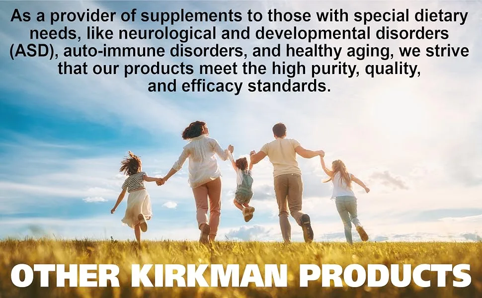 Kirkman Labs Calcium 200 mg 120 Capsules - product information 7