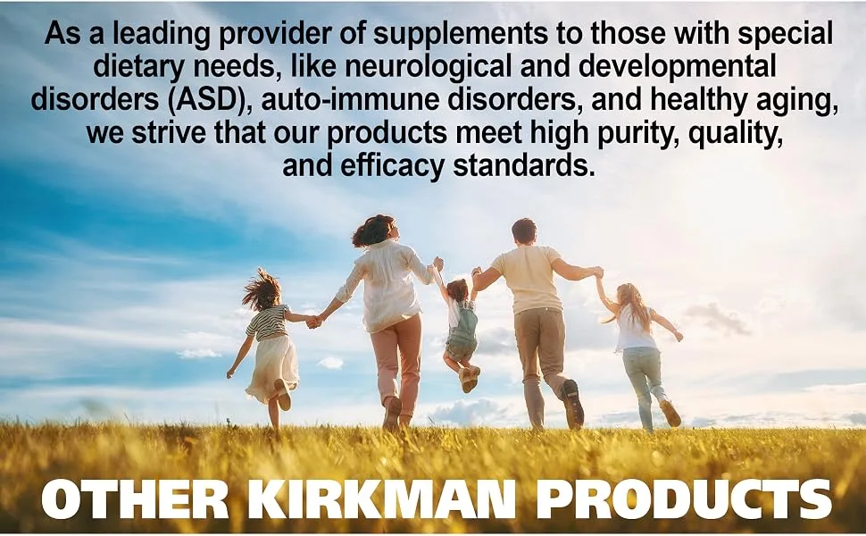 Kirkman Labs Children's Multi-Vitamin Mineral 120 Capsules - product information 7