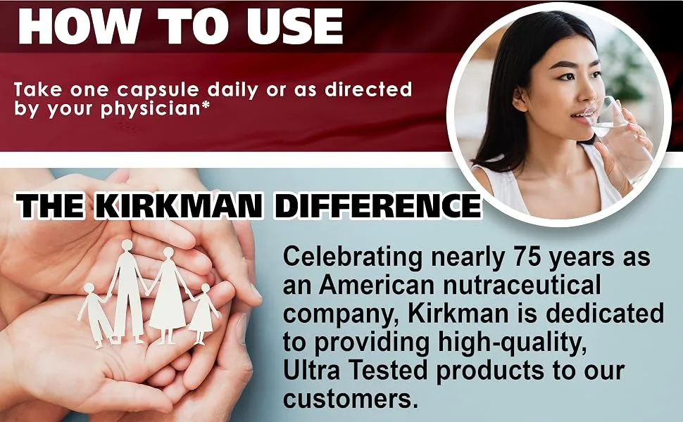 Kirkman Labs Enzyme Complete With DPP-IV 120 Capsules - product information 6