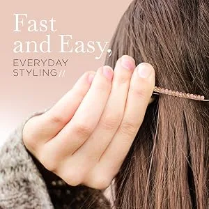 Kitsch Beaded Bobby Pins Blush/Mauve 3 Pieces - product information 2