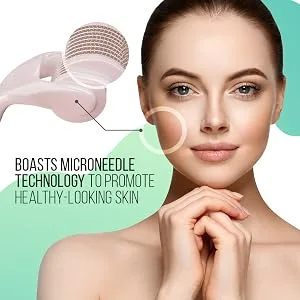 Kitsch Micro Derma Facial Roller White 1 Roller - At-Home Facial