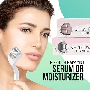 Kitsch Micro Derma Facial Roller White 1 Roller - Opens the Pores