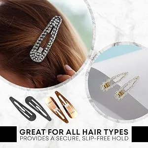 Kitsch Open Shape Pearl Barrette 1 Piece - product information 4