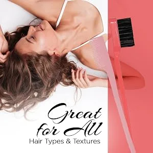 Kitsch Pro Dual Edge Brush & Comb 2 Count - Controlled Look