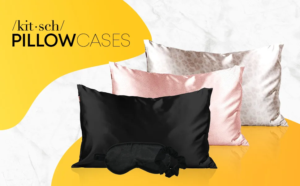 Kitsch Satin Sleep Set Leopard 3 Piece Set - Effortless, Elevated and Easy-to-Use Everyday Essentials