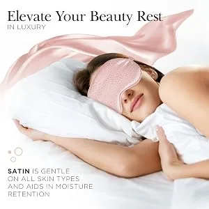 Kitsch Sleep Satin Eye Mask Micro Dot 1 Eye Mask - dfss