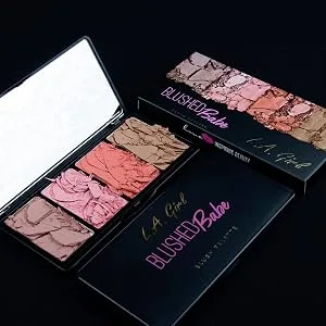 L.A. Girl Blushed Babe Blush Palette 0.14 oz (4 g) Each - blushed babe