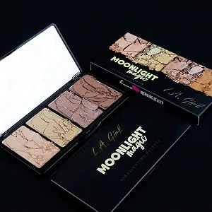 L.A. Girl Blushed Babe Blush Palette 0.14 oz (4 g) Each - moonlight magic