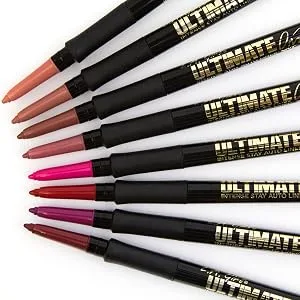 L.A. Girl Ultimate Lip Intense Stay Auto Lipliner Enduring Mauve 0.01 oz (0.35 g) - retractable tip