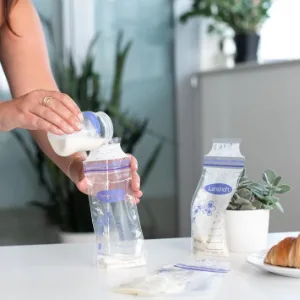 Lansinoh Natural Wave Nipple Bottles Medium Flow 3 Bottles 8 oz (240 ml) Each - plastic baby bottles for newborn babies lansinoh baby bottles momma bottle