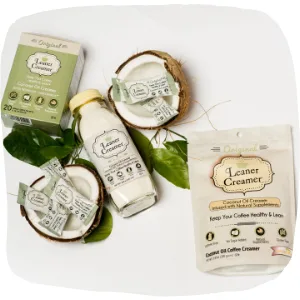 Leaner Creamer Coconut Oil Coffee Creamer Hazelnut 9.87 oz (280 g) - original Leaner Creamer