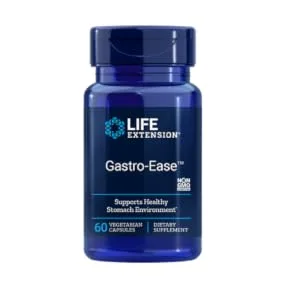 Life Extension Gastro-Ease 60 Vegetarian Capsules - product information 1