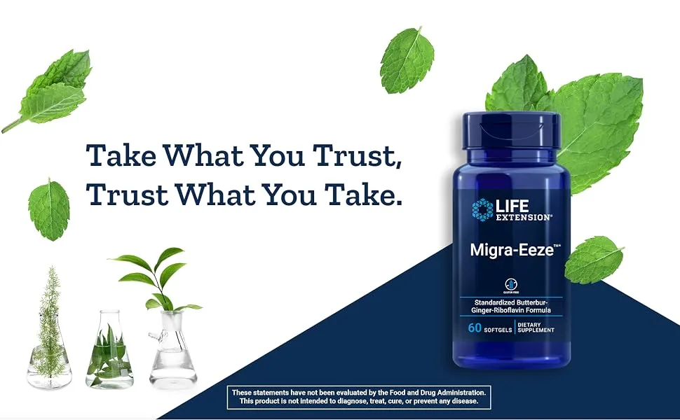 Life Extension Migra-Eeze 60 Softgels - life extension