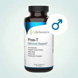 LifeSeasons Pros-T Glandular Support 60 Softgels - life seasons