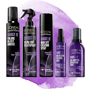 L'Oreal Advanced Hairstyle Sleek It Iron Straight Heatspray 5.7 fl oz (170 ml) - product information 2