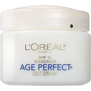L'Oreal Age Perfect Day Cream SPF 15 2.5 oz (70 g) - Face Moisturizer, Moisturizer for face, anti-aging face moisturizer, day cream, L