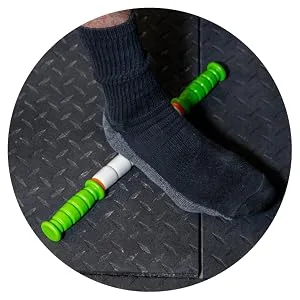 Massage Stick 24" Handheld Spindle Massage Roller - Full Body Muscle Recovery & Myofascial Release (Large - 24" Massage Stick) - Massage Roller, The Stick, Stick Roller, Rolling Stick, Tiger Tail, Massage Tool, Muscle Roller