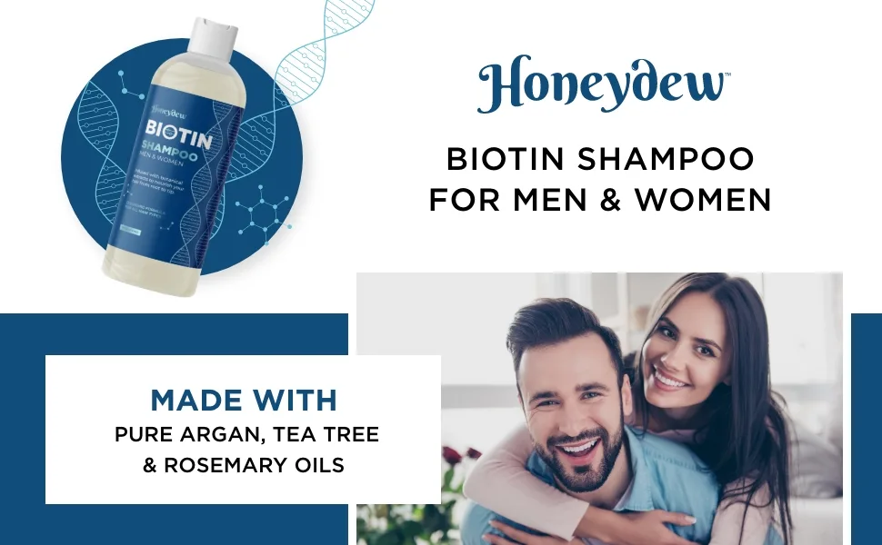 Maple Holistics Honeydew Biotin Shampoo 16 oz (473 ml) - Biotin Shampoo