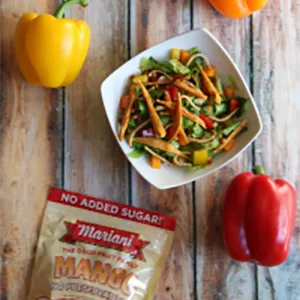 Mariani Dried Fruit Mango 4 oz ( 113 g) - Thai Peanut Chopped Salad