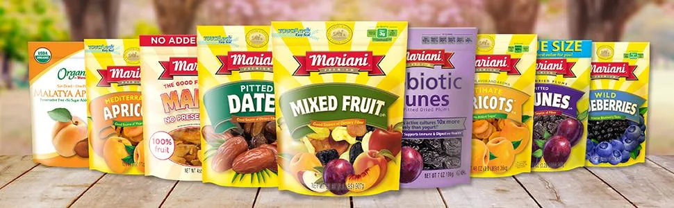 Mariani Dried Fruit Premium Wild Blueberries 3.5 oz (99 g) - Mariani Dried Fruit
