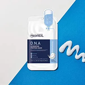 Mediheal D.N.A Hydrating Protein Beauty Mask 5 Sheets 0.84 fl oz (25 ml) Each - product information 3