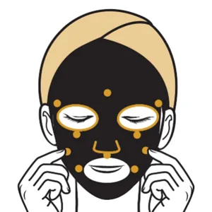 Mediheal Golden Chip Acupoint Beauty Mask 5 Sheets 0.84 fl oz (25 ml) Each - product information 6