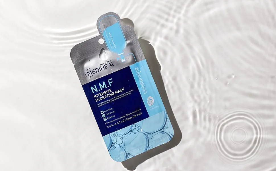 Mediheal N.M.F Intensive Hydrating Beauty Mask 5 Sheets 0.91 fl oz (27 ml) Each - product information 2