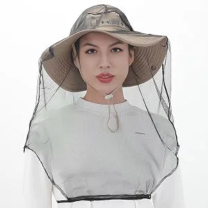 Mosquito Head Net Face - Black - product information 5