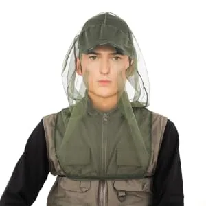 Mosquito Head Net Face - Black - product information 9