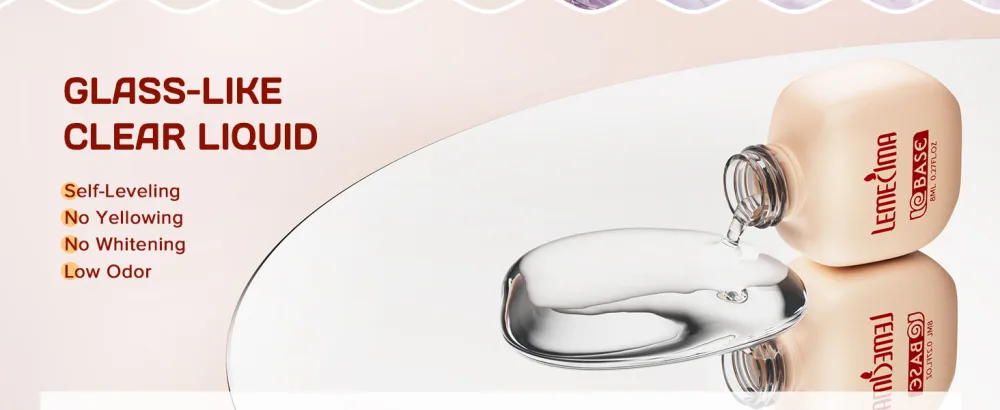 Lemecima Gel Nail Polish Base Coat and Top Coat Set 28+ Days Gloss Shiny Long Lasting Drying under UV/LED Lamp - product information 8