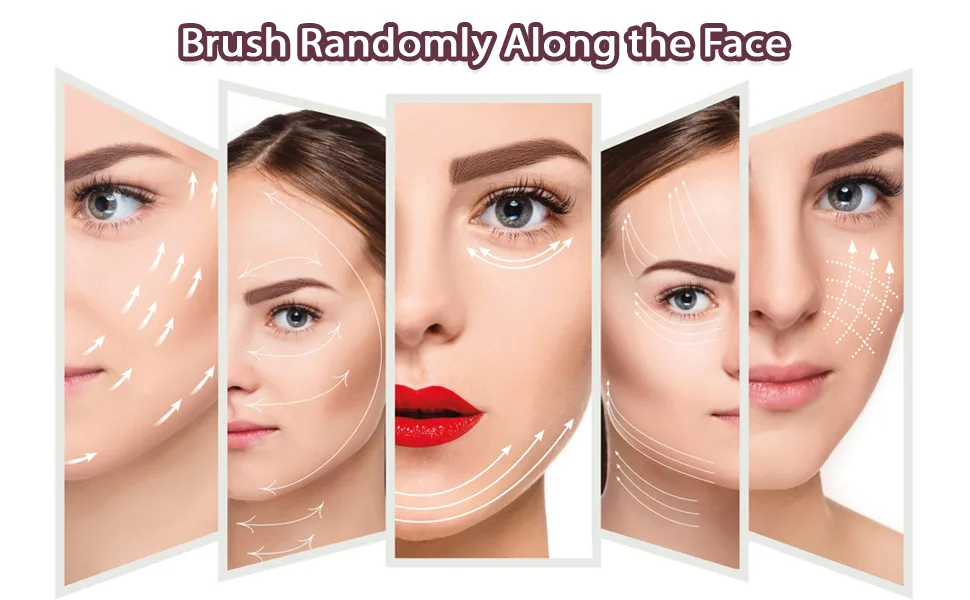 Foundation Brush for Liquid Makeup Makeup Brush Super Flat Top Thin Traceless - product information 7