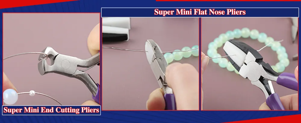 GOLD DEER 3 Inches Mini End Cutting Pliers Precision End Nippers Zipper Install Tool Nail Puller Tool Small Wire Cutter for Guitar Strings Beading Jewellery Making Tool Shoes Repair Tool - product information 17